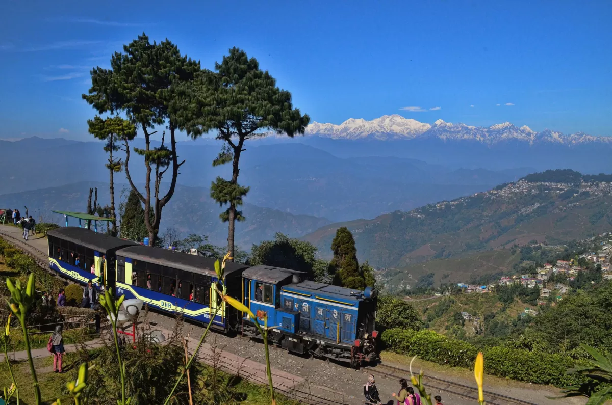 Toy Train in Dargeeling